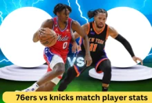 76ers vs Knicks Match Player Stats